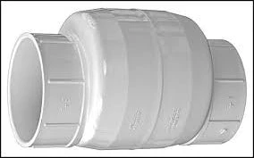 HR Products 40mm PVC Slip Swing Check Valve Solvent Weld