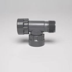 HR Products Dura Valve Manifold Systems Dura Manifold Tee (Swivel X BSP X Swivel)