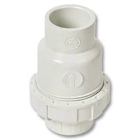 HR Products 50mm PVC Single Union Swing Check Valve Female SWJ PVC Check Valves