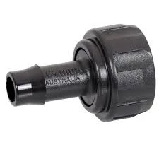 HR Products Barbed Poly Fittings (Single Buy) Nut & Tail