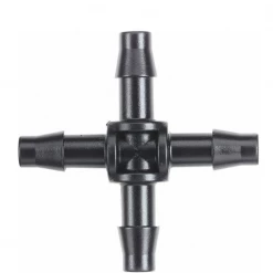 HR Products 4mm Barbed & Threaded Fittings 4mm Barbed Cross