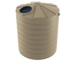 BUSHMANS Bushman Poly Water Tanks Bushman Tall Round Poly Tank 5000L