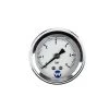 White International Pressure Gauges 50mm DAB Stainless Steel Glycerin Filled Pressure Gauge With 1/4" Back Entry