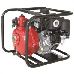 White International Bianco Vulcan Twin Stage Fire Pump 6.5hp Briggs & Stratton Engine