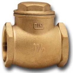 Advanced Industrial Products Brass Swing Check Valves 40mm Rubber Faced Brass Swing Check Valve