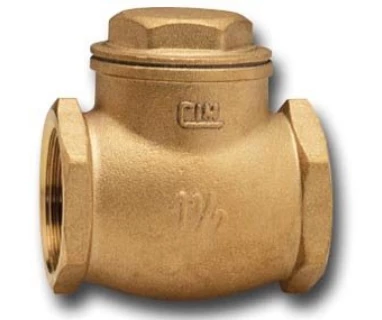 Advanced Industrial Products Brass Swing Check Valves 40mm Rubber Faced Brass Swing Check Valve