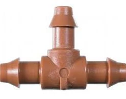 Netafim Miniscape Tee 8mm Domestic Dripline Fittings