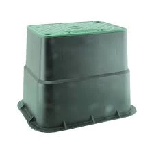 HR Products Irrigation Valve Boxes Rectangular Rectangular Valve Box 225mm L X 150mm W X 215mm Deep Econo Inset Lid (HR906VB)
