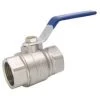 Advanced Industrial Products 40mm Nickel Plated Brass Ball Valve
