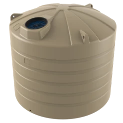 BUSHMANS Bushman Poly Water Tanks Bushman Domed Squat Round Poly Tank 5000L