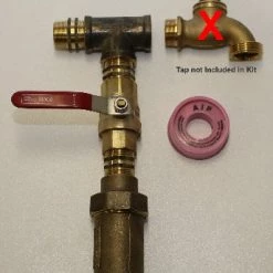 Advanced Industrial Products Backflow Prevention Valves 15mm (1/2") Domestic Backflow Connection Kit
