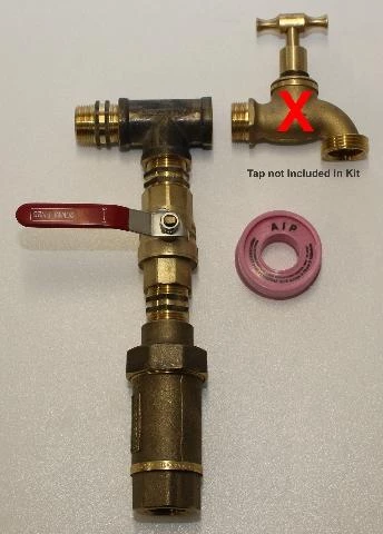 Advanced Industrial Products Backflow Prevention Valves 20mm (3/4") Domestic Backflow Connection Kit