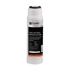 Puretec 10" GRANULAR CARBON CARTRIDGE /SILVER CARBON MEDIA 5 MICRON Puretec Basic Range