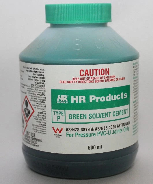 HR PRODUCTS PVC Solvent Cement PVC Primer & Solvent