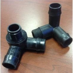 HR PRODUCTS Side Outlet Elbow Barbed Poly Fittings (Single Buy)