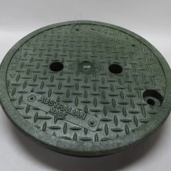 HR Products 235mm Round Lid (GREEN) Suits HR0910VB
