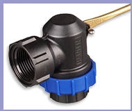 HR Products Plastic Float Valves 20/25mm HANSEN Superflow Trough Valve C/w Brass Arm And String