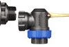 HR Products 20/25mm HANSEN Superflow Trough Valve C/w Brass Arm And String (for Thick Wall Tanks) Plastic Float Valves