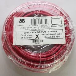 HR PRODUCTS Sheathed Multi-Core Cable .5mm2 X 10 Metre Coil