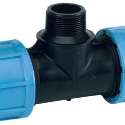 HR Products Alprene Metric Fittings Alprene Metric Tee (MI)