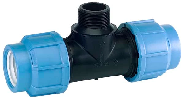 HR Products Alprene Metric Fittings Alprene Metric Tee (MI)