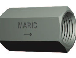 25mm MARIC Flow Control Valve Female/Female 316 Stainless Steel 10 Lpm MARIC Flow Control Valves