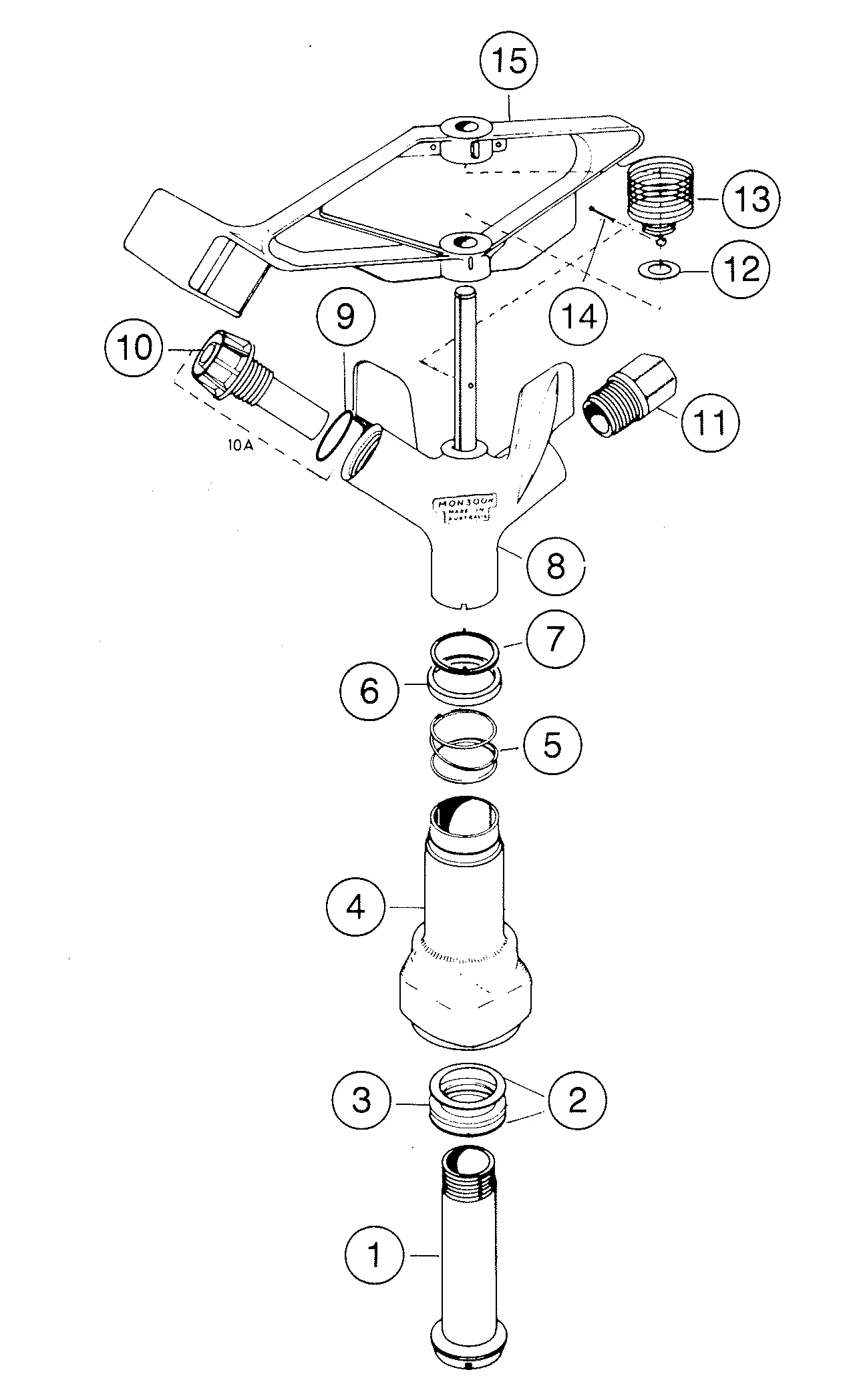 Toro Australia Pty. Ltd (12) Washer, Fibre Monsoon