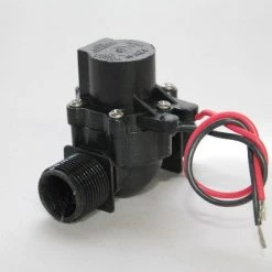 MV80 Micro Solenoid 12V DC NORMALLY OPEN 20mm Male Inlet/Outlet HR Products 50 Lpm