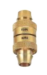 Husqvarna Australia Pty Ltd Hose Joiner Brass 12mm Screw Type