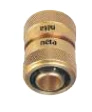 Husqvarna Australia Pty Ltd Hose Joiner Brass 18mm Brass Hose Fittings