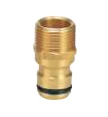 Husqvarna Australia Pty Ltd 20mm (3/4") Brass Spray Adaptor 18mm Click-On Brass Hose Fittings