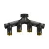 HR PRODUCTS Orbit Metal 4 Way Pro Flo Manifold (Suits 15mm Tap) Multi Tap Manifolds