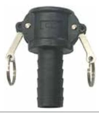 ADVANCED INDUSTRIAL PRODUCTS Polypropylene Type C Camlock (Female Camlock To Barbed Hosetail) Camlock Fittings