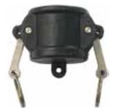 ADVANCED INDUSTRIAL PRODUCTS Polypropylene Type DC Camlock (Female Camlock Dust Cap) Camlock Fittings