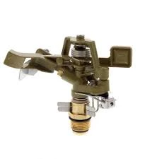 HR PRODUCTS Brass/Metal Impact Sprinklers Spraymaster SM99 Single Nozzle (3.0mm) Full/Part Circle 15mm Male Base 8.8m Radius