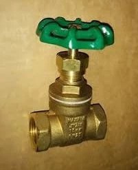 Advanced Industrial Products 50mm Brass Gate Valve Tested