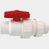 HR Products 50mm Combination Ball Valve Swing Check Valve PVC Ball Valves Comination Swing Check PVC