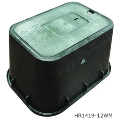 HR Products HR Domestic Water Meter Box 305mmW X 435mmL X 305mmD With Hatch Water Meter Boxes