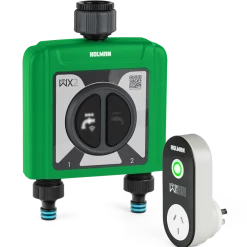 HR Products Holman WX2 Twin Outlet WiFi Tap Timer With WiFi Hub Bluetooth & Wi-Fi Tap Timers