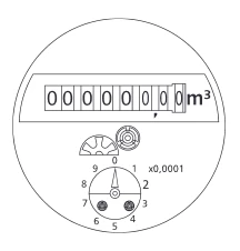 Triangle ZENNER Water Meters 25mm ZENNER MultiJet Water Meter