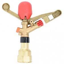 NAANDANJAIN Naan 234 Main Nozzle RED 6.0mm Brass/Metal Impact Sprinklers