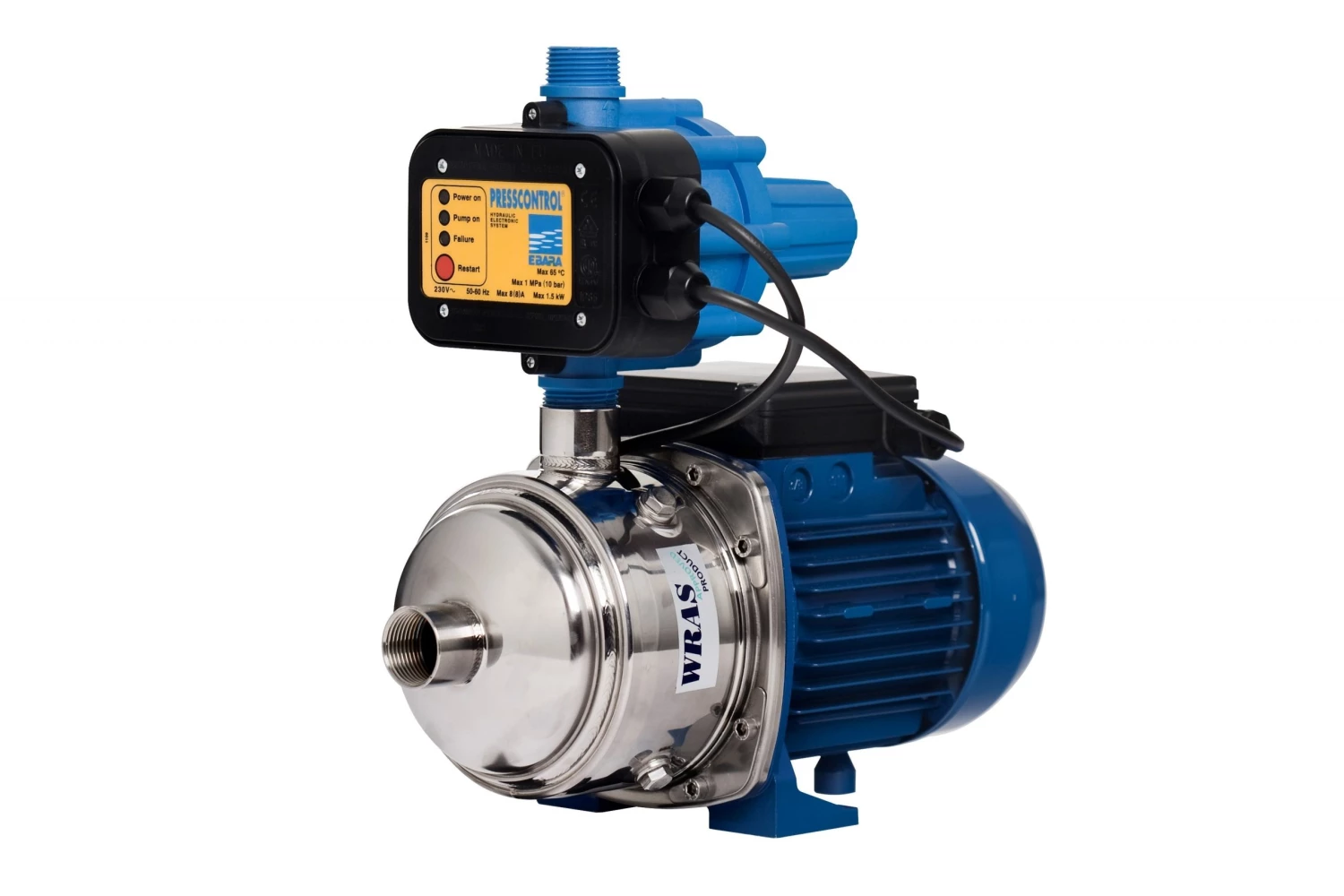 EBARA Multistage Pumps EBARA Matrix Multistage Pump 3-5 With Presscontrol (70lpm @ 300kPa)