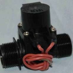 HR Products MV75 Micro Solenoid 12V DC 20mm Male X 20mm Male 38lpm