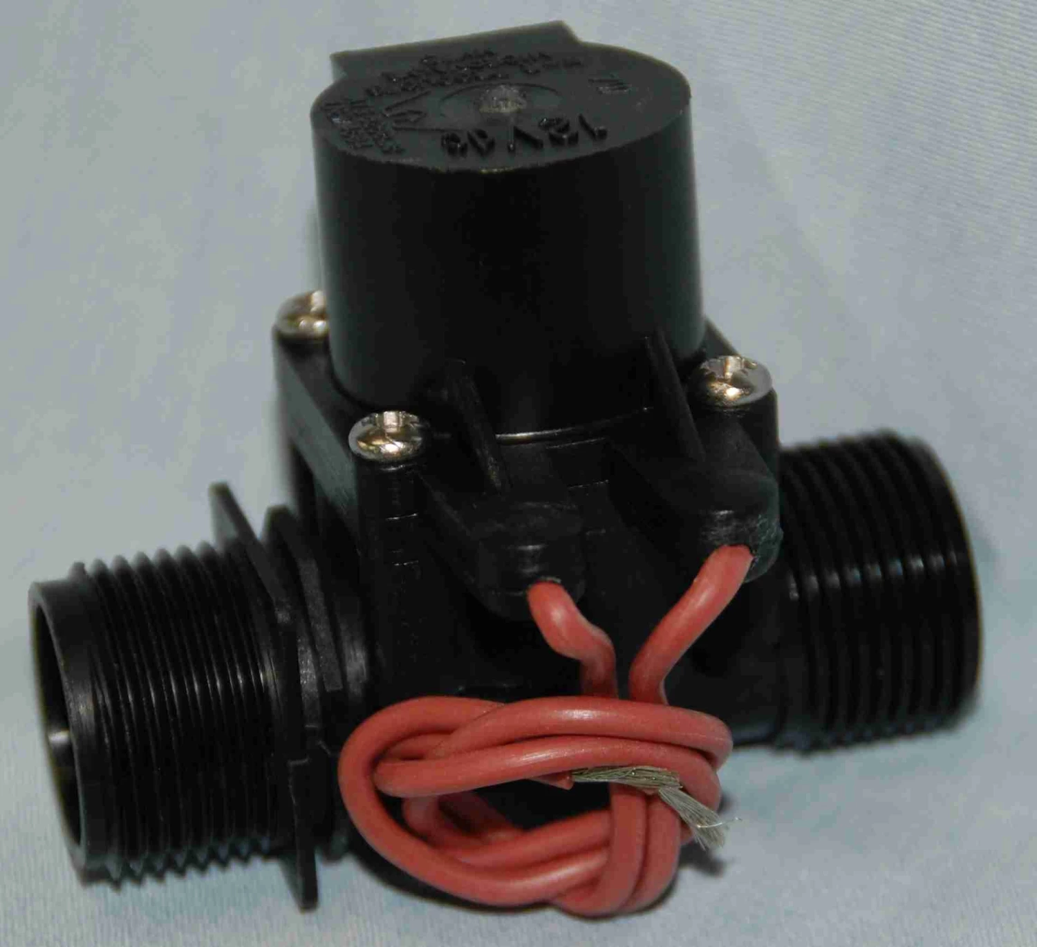 HR Products MV75 Micro Solenoid 12V DC 20mm Male X 20mm Male 38lpm