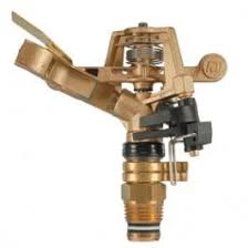 NAANDANJAIN Brass/Metal Impact Sprinklers Naan 423AG PC 10M Radius 1/2" Male Base PC Impact Drive 4.0mm Nozzle