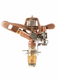 Toro Australia Pty. Ltd Brass/Metal Impact Sprinklers Toro Model TR2FP Single Nozzle (#12) Part Circle 20mm Male Base 11.7m Radius