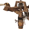 HR PRODUCTS Vyrsa 80 Brass Part Circle (4mm Nozzle) 15mm Male Base, 12m Radius Brass/Metal Impact Sprinklers